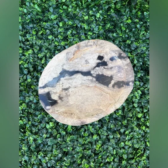 Petrified Wood Bowl • Grounding • Ancestral Wisdom • Earth Energy - Picture 2 of 5